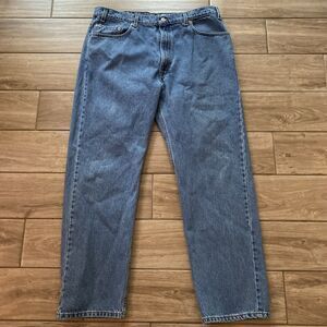 VINTAGE 505 Levis Jeans Men 40x30 Blue Regular Fit Straight Leg Denim